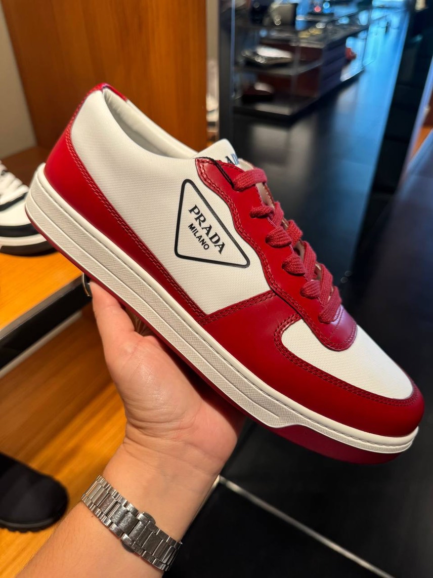 PRADA Sneakers front view - Men's luxury Shoes