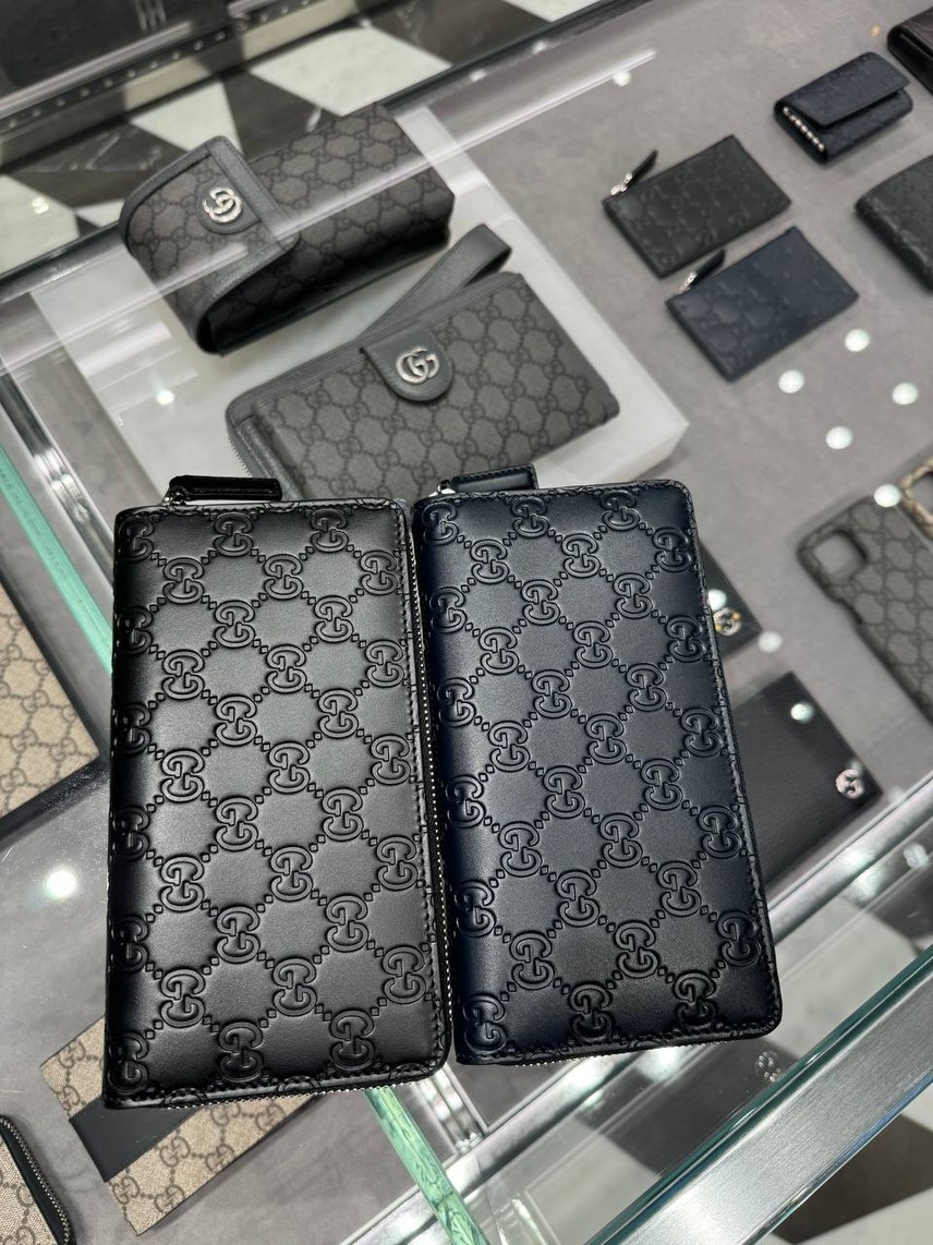 GUCCI Wallets and small leather goods side view - Men's luxury Accessories