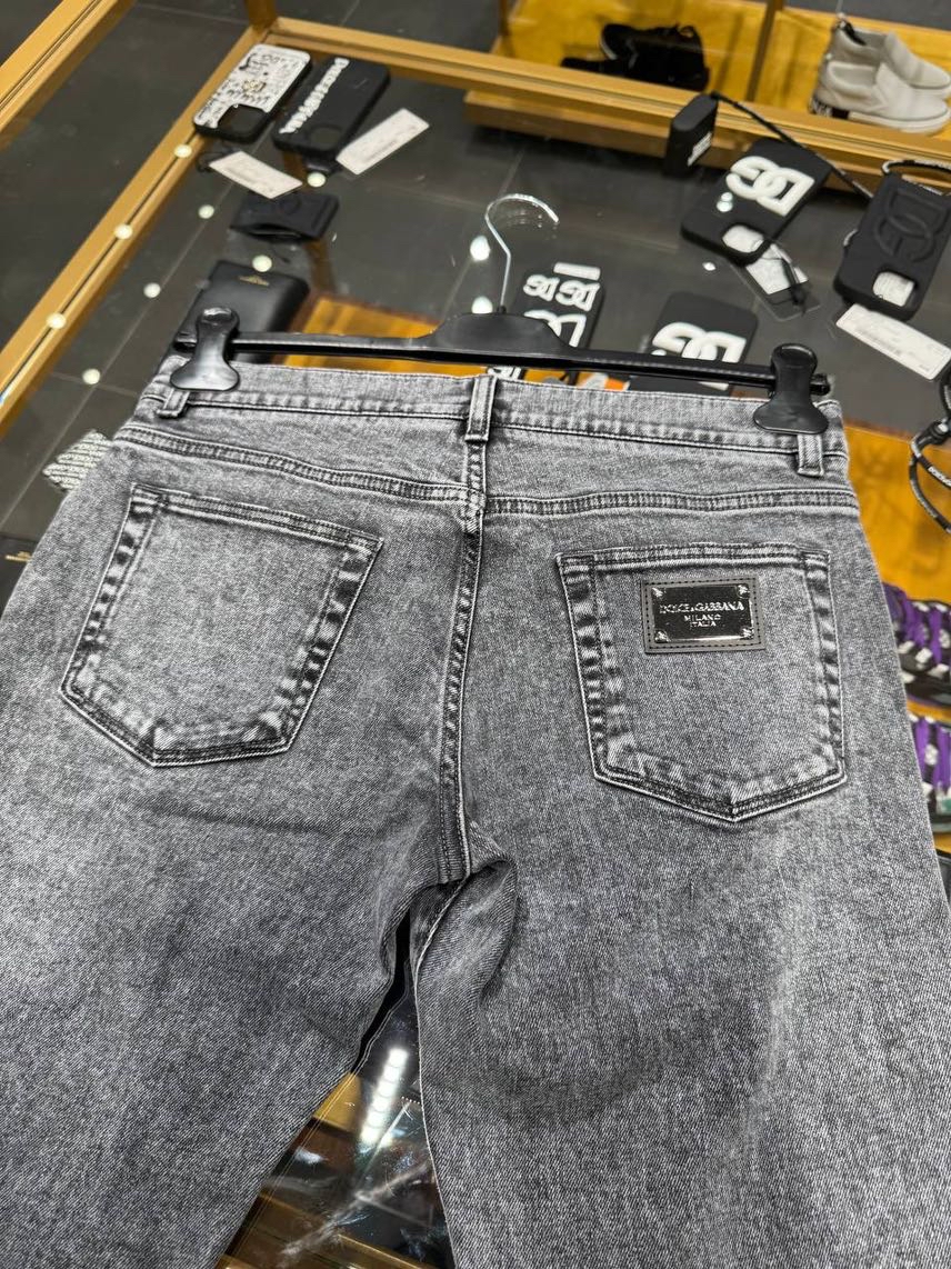 DOLCE & GABBANA Denim side view - Men's luxury Clothes