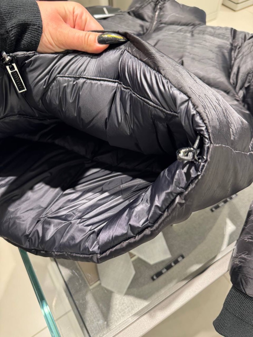 EMPORIO ARMANI Down jacket side view - Men's luxury Clothes
