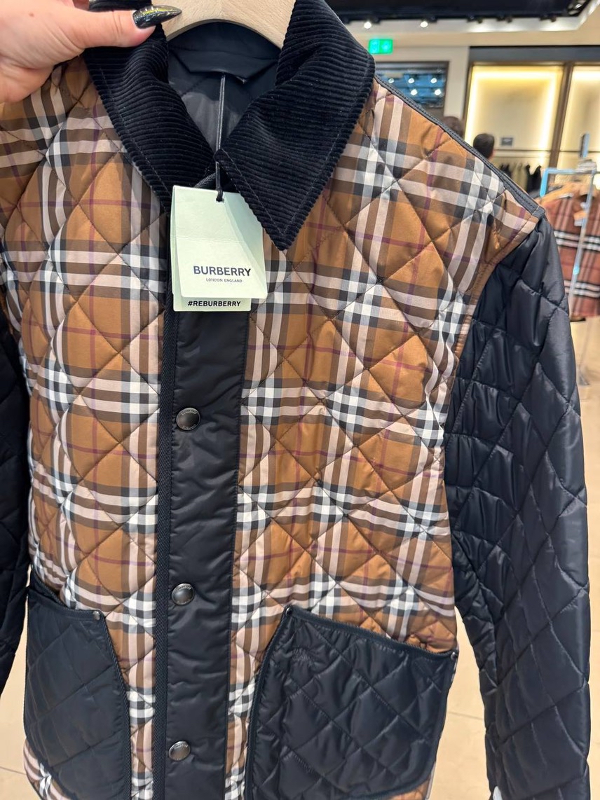 BURBERRY Jackets side view - Men's luxury Clothes