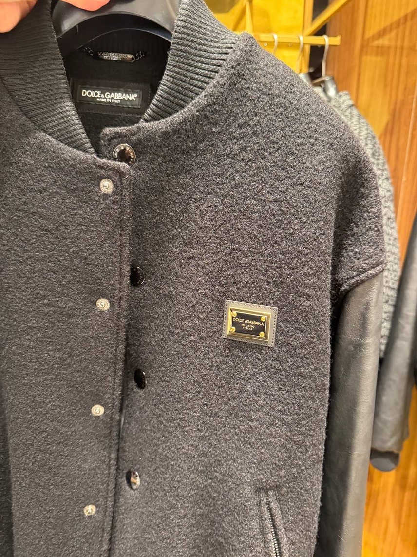 DOLCE & GABBANA Jackets side view - Men's luxury Clothes