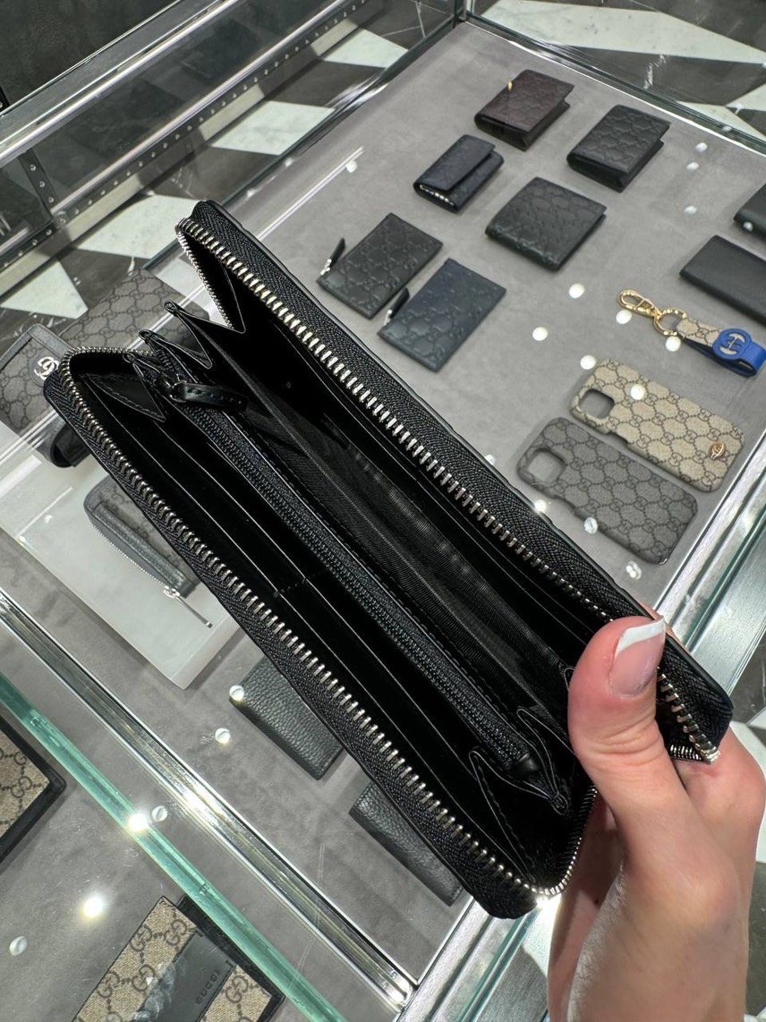 GUCCI Wallets and small leather goods side view - Men's luxury Accessories