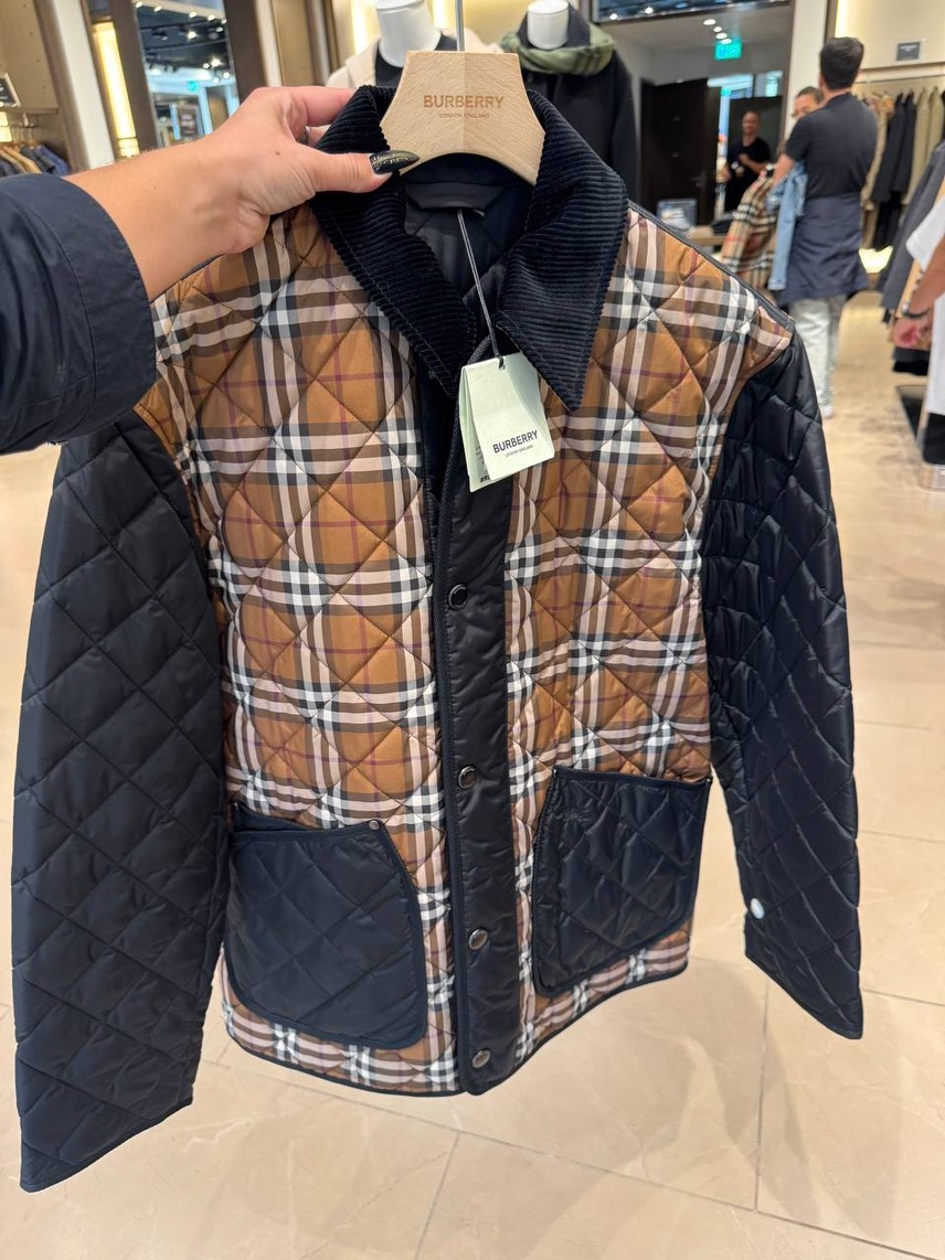 BURBERRY Jackets front view - Men's luxury Clothes