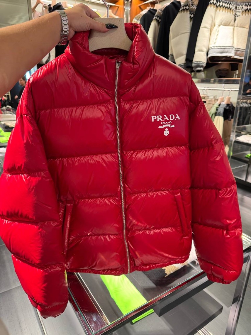PRADA Down jacket front view - Men's luxury Clothes