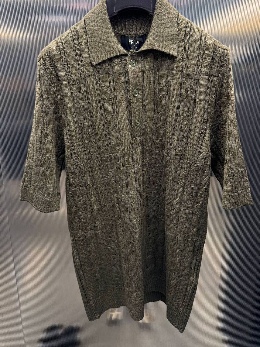 FENDI T-shirt and Polo front view - Men's luxury Clothes