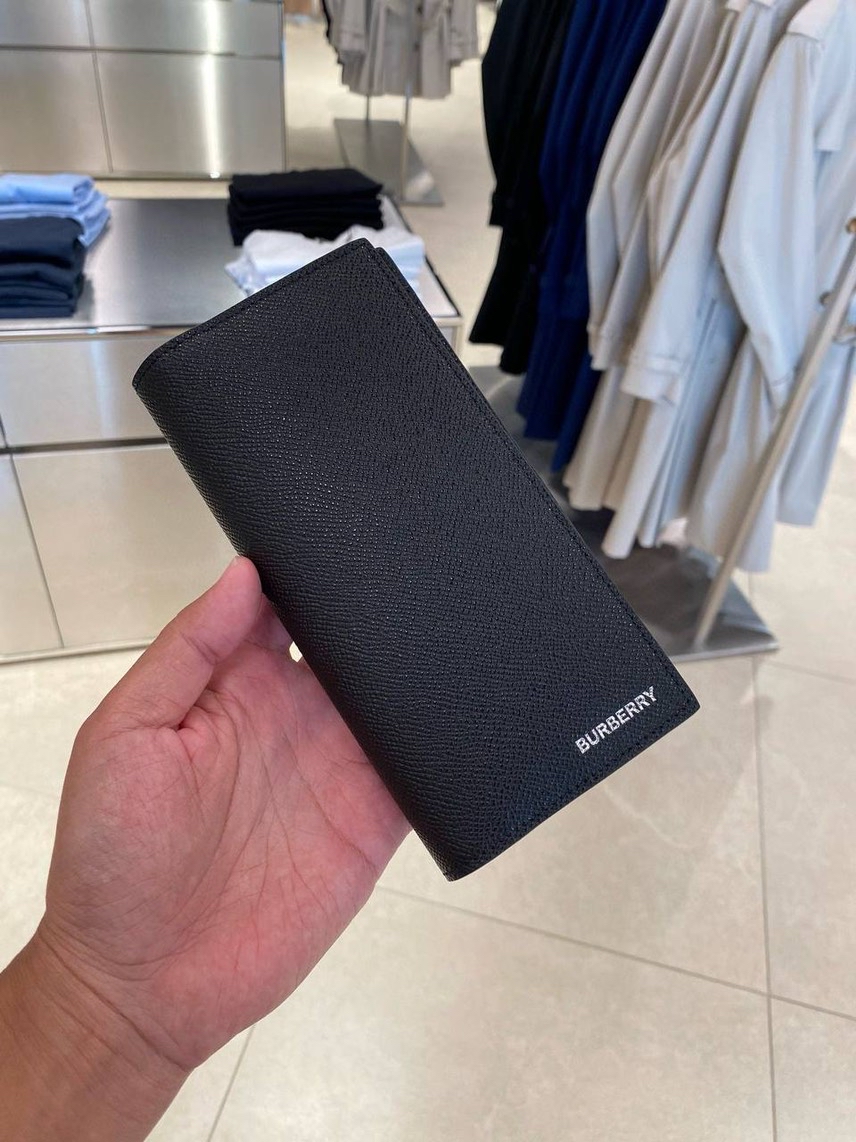 BURBERRY Wallets and small leather goods front view - Men's luxury Accessories