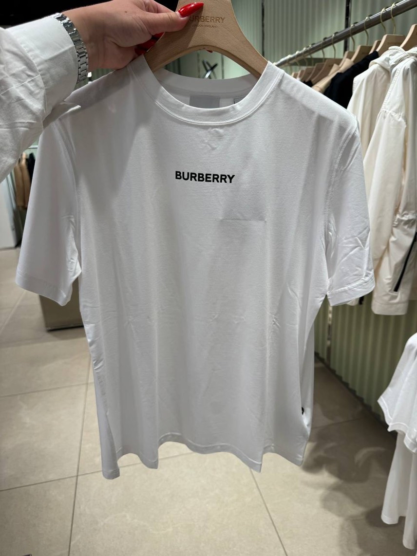 BURBERRY T-shirt and Polo front view - Women's luxury Clothes
