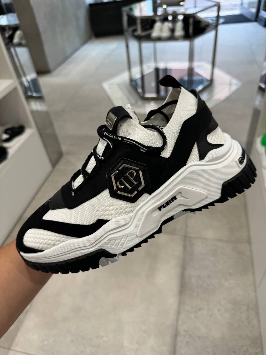 PHILIPP PLEIN Sneakers front view - Men's luxury Shoes
