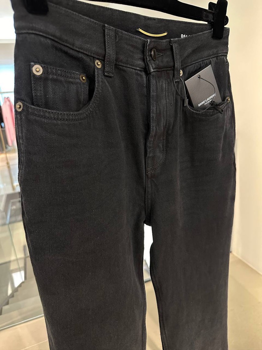 YVES SAINT LAURENT Denim side view - Women's luxury Clothes