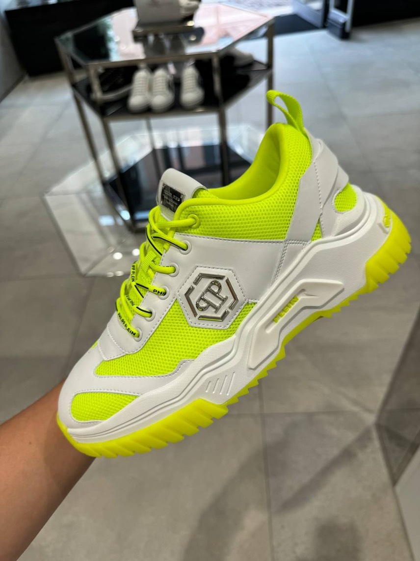 PHILIPP PLEIN Sneakers front view - Men's luxury Shoes