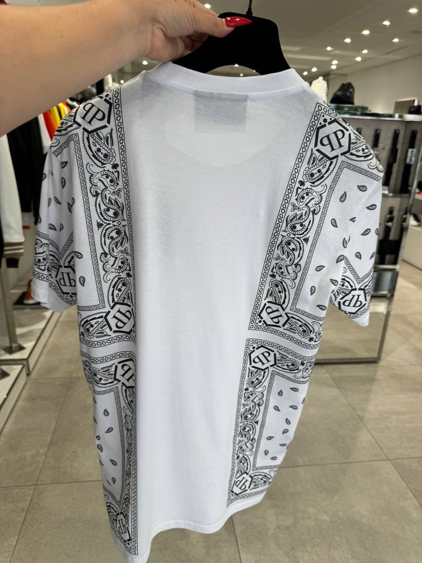 PHILIPP PLEIN T-shirt and Polo side view - Men's luxury Clothes