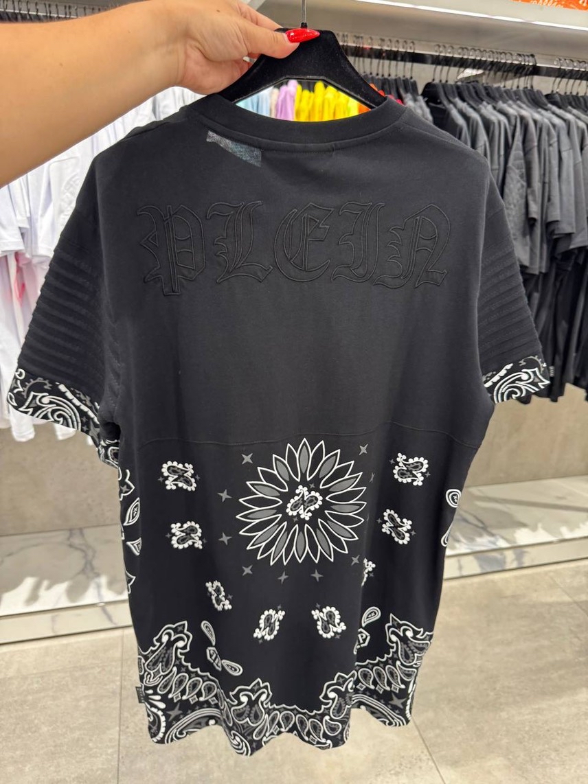 PHILIPP PLEIN T-shirt and Polo side view - Men's luxury Clothes