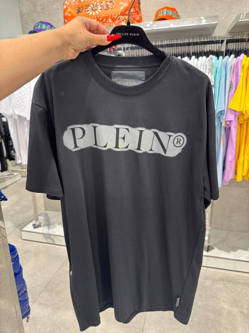 PHILIPP PLEIN T-shirt and Polo front view - Men's luxury Clothes