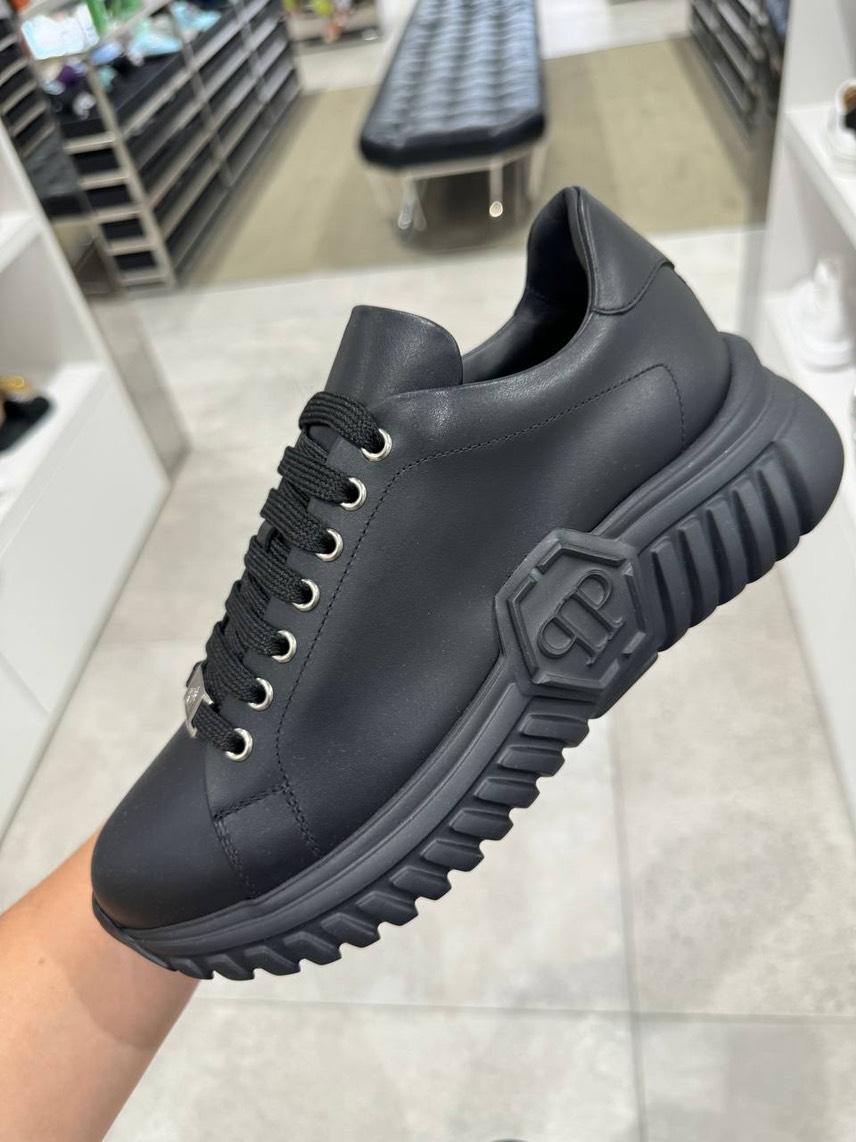 PHILIPP PLEIN Sneakers front view - Men's luxury Shoes