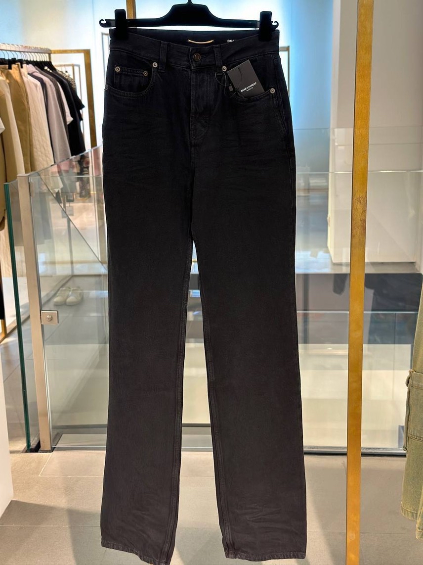 YVES SAINT LAURENT Denim front view - Women's luxury Clothes