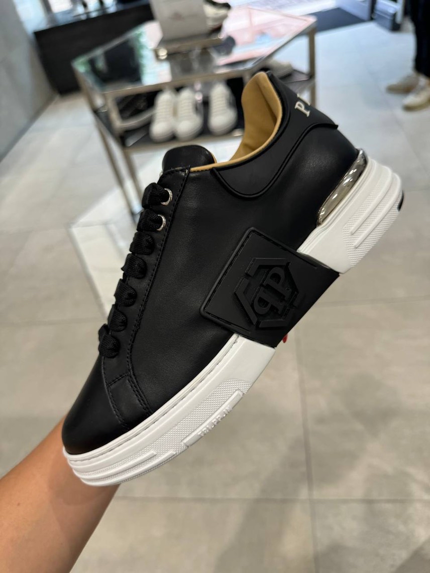 PHILIPP PLEIN Sneakers front view - Men's luxury Shoes