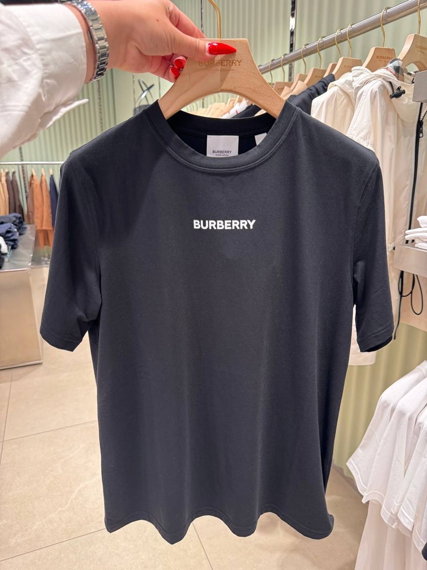 BURBERRY T-shirt and Polo front view - Women's luxury Clothes