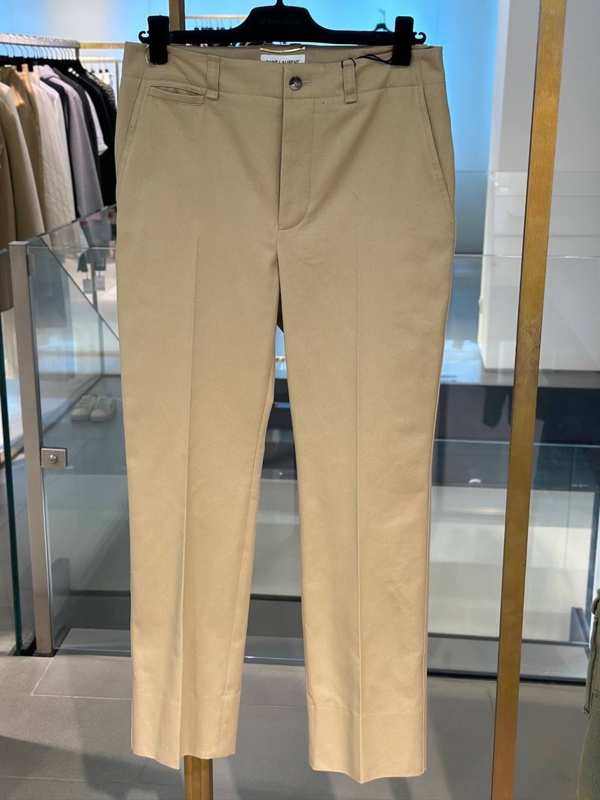 YVES SAINT LAURENT Trousers front view - Women's luxury Clothes