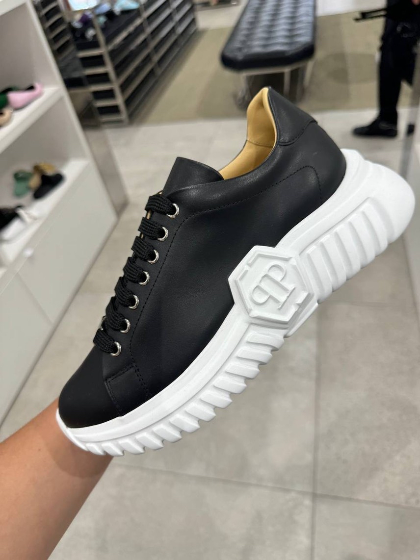 PHILIPP PLEIN Sneakers front view - Men's luxury Shoes