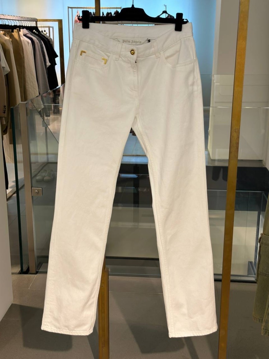 PALM ANGELS Trousers front view - Women's luxury Clothes