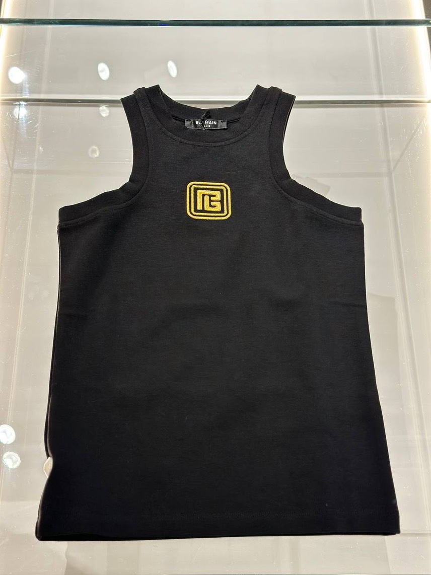BALMAIN T-shirt and Polo front view - Women's luxury Clothes