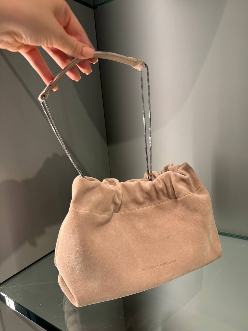 BRUNELLO CUCINELLI Shoulder bags side view - Women's luxury Bags