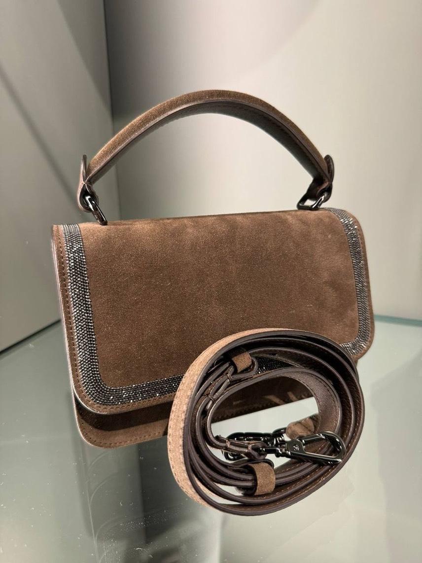 BRUNELLO CUCINELLI Shoulder bags side view - Women's luxury Bags
