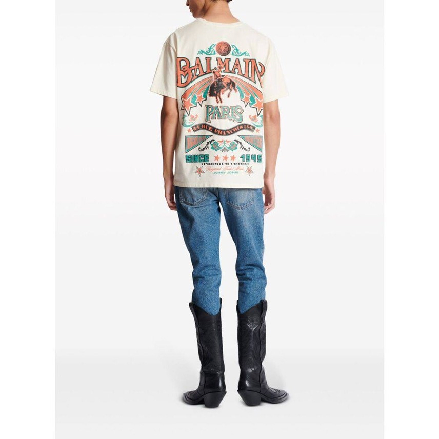 BALMAIN T-shirt and Polo side view - Women's luxury Clothes