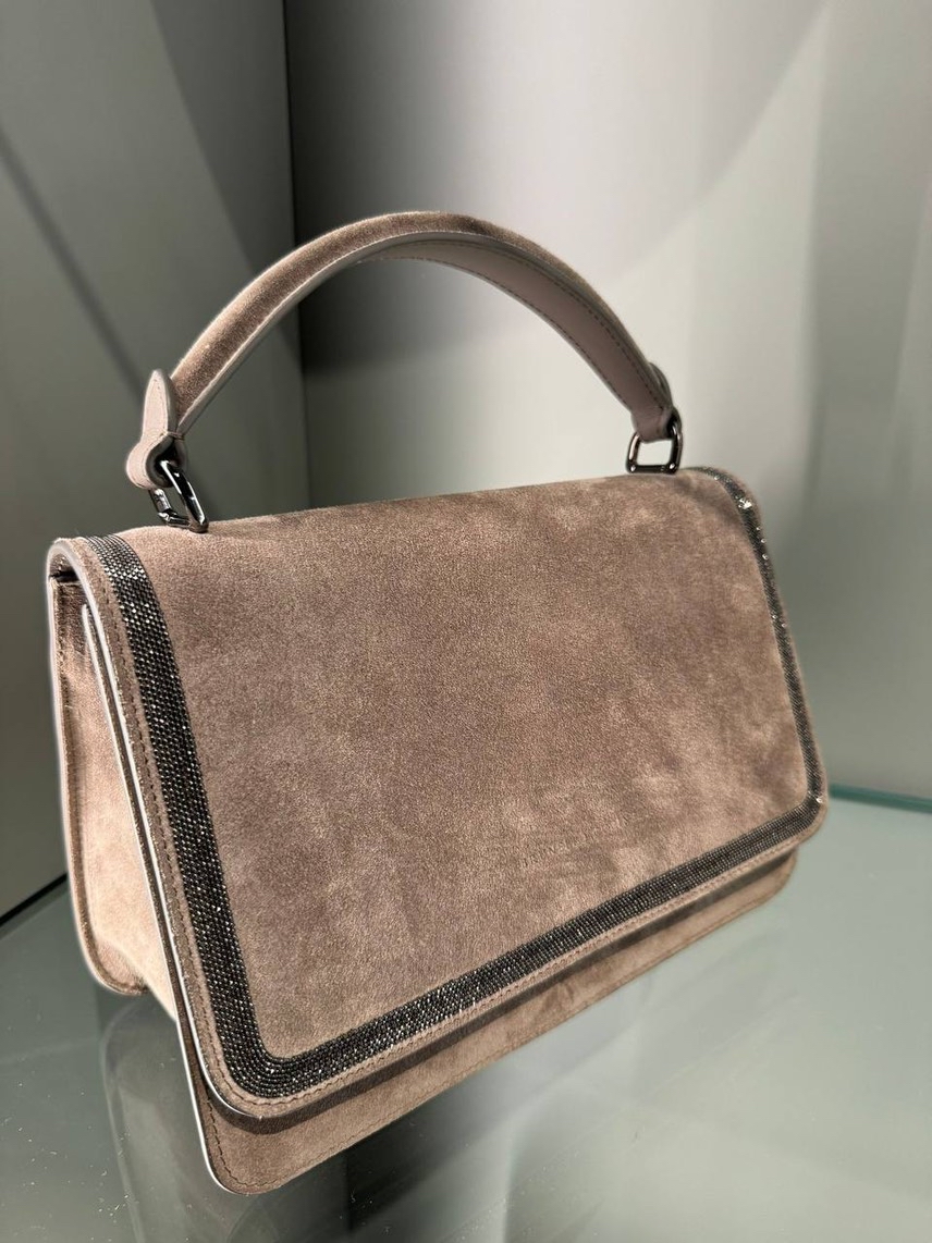 BRUNELLO CUCINELLI Shoulder bags front view - Women's luxury Bags