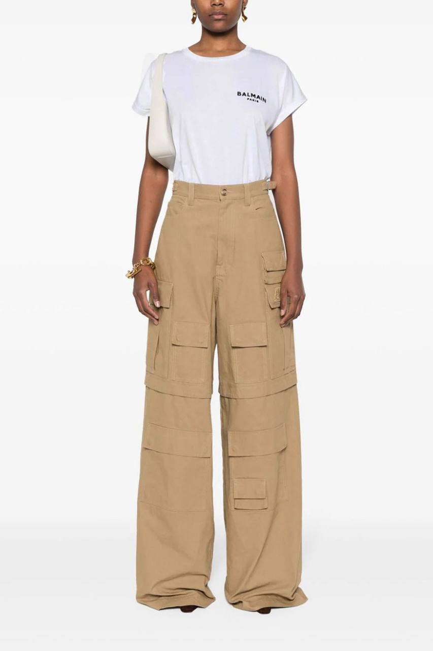 BALMAIN T-shirt and Polo side view - Women's luxury Clothes