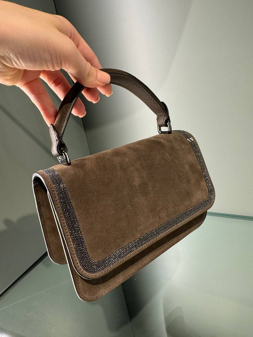 BRUNELLO CUCINELLI Shoulder bags front view - Women's luxury Bags