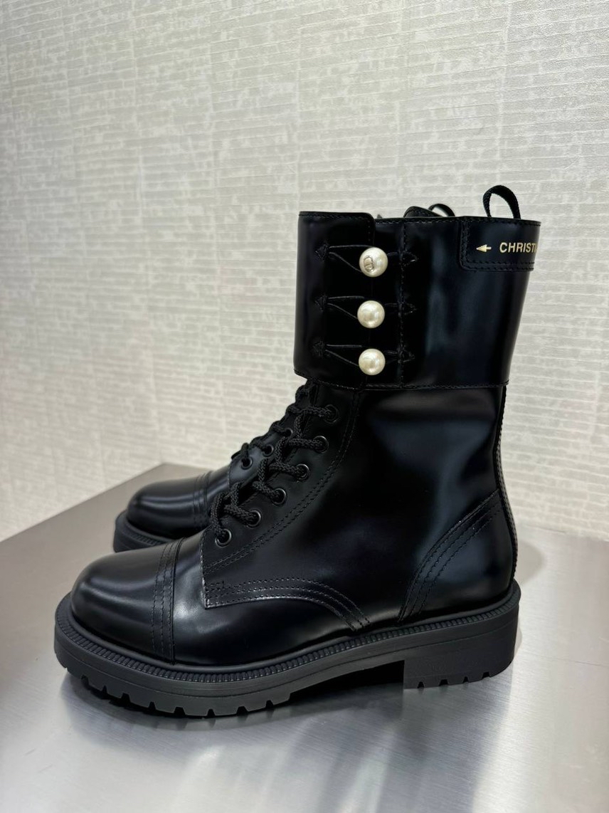 DIOR Boots side view - Women's luxury Shoes