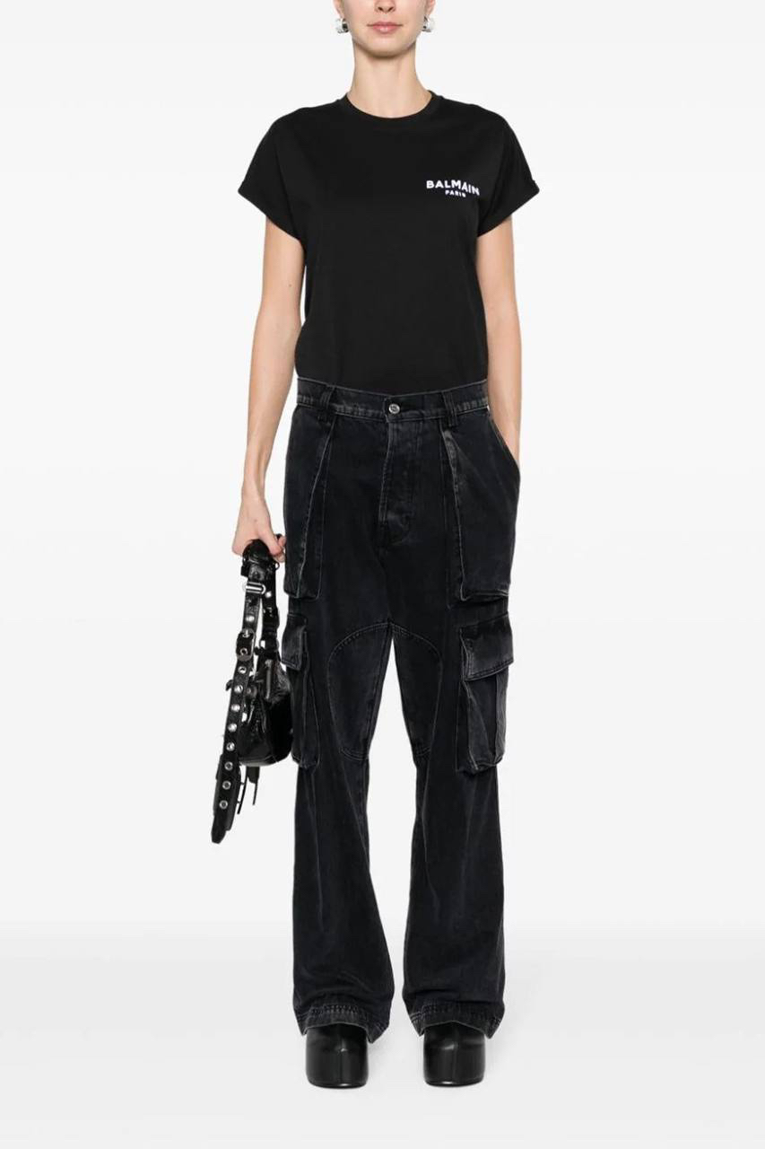 BALMAIN T-shirt and Polo side view - Women's luxury Clothes