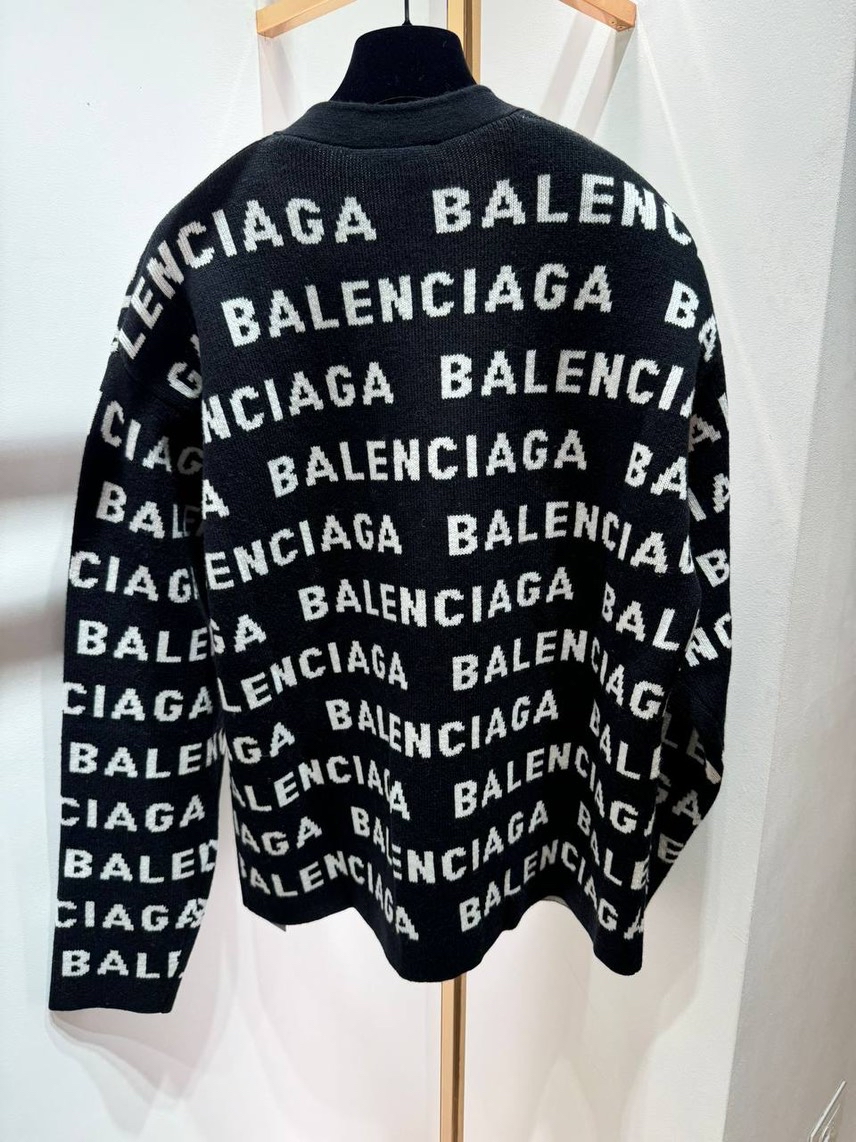 BALENCIAGA Cardigans side view - Women's luxury Clothes