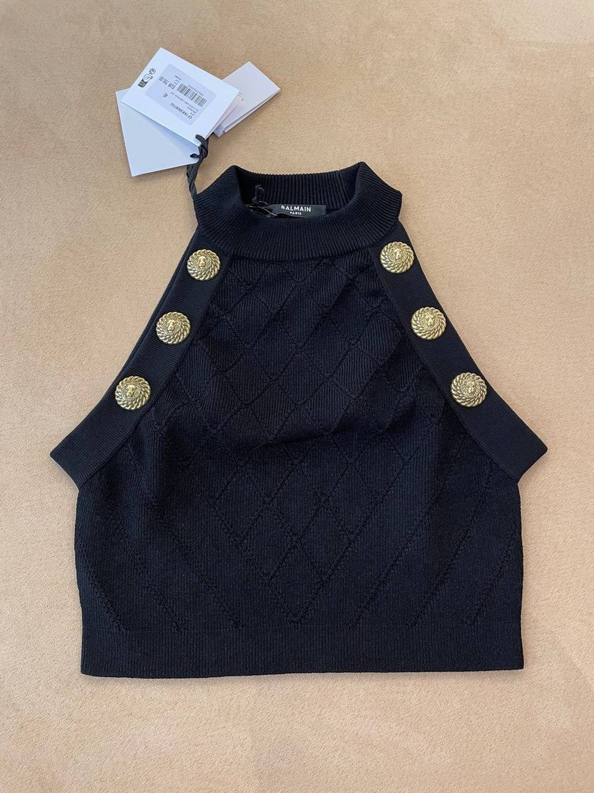 BALMAIN Tops side view - Women's luxury Clothes
