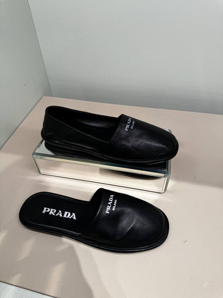 PRADA Slides side view - Women's luxury Shoes