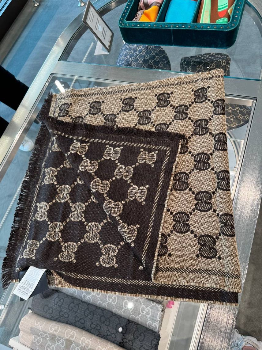 GUCCI Scarves side view - Women's luxury Accessories