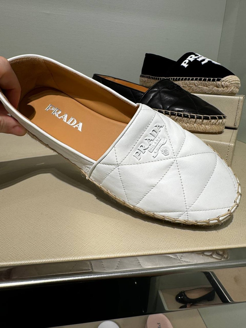 PRADA Espadrilles side view - Women's luxury Shoes
