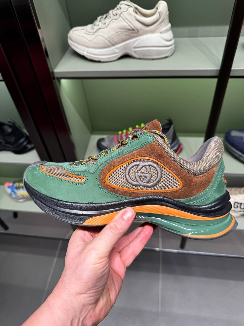 GUCCI Sneakers front view - Men's luxury Shoes