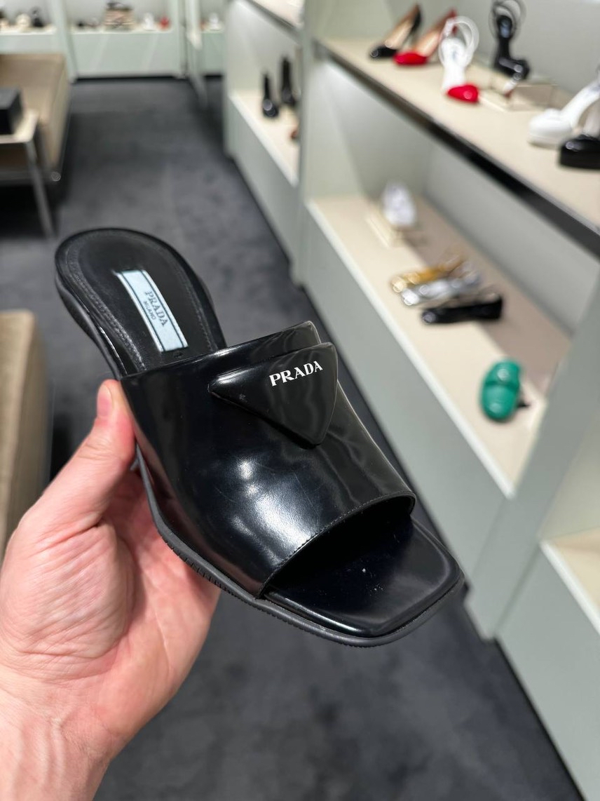 PRADA Sandals side view - Women's luxury Shoes