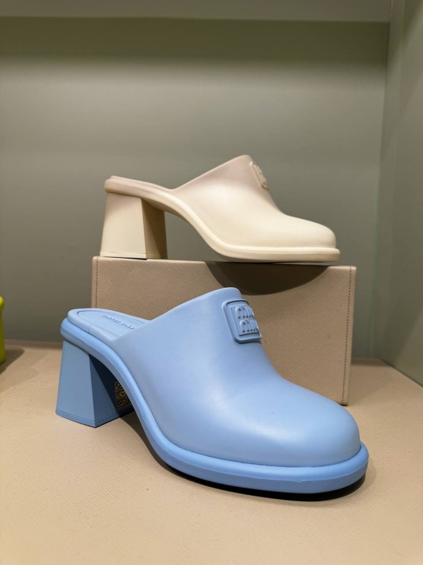 MIU MIU Mules front view - Women's luxury Shoes