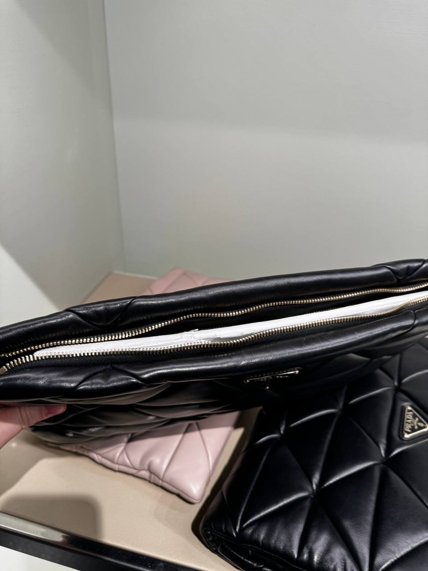 PRADA Clutch bags side view - Women's luxury Bags