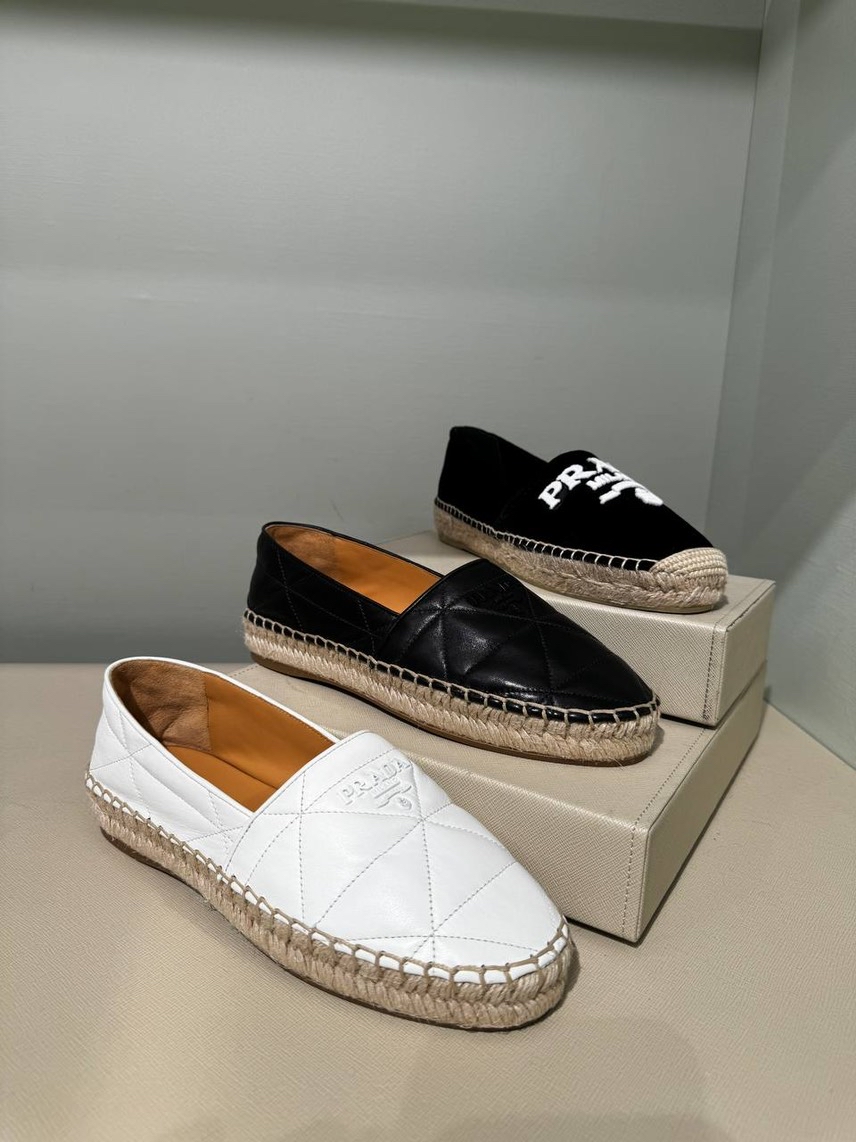 PRADA Espadrilles front view - Women's luxury Shoes
