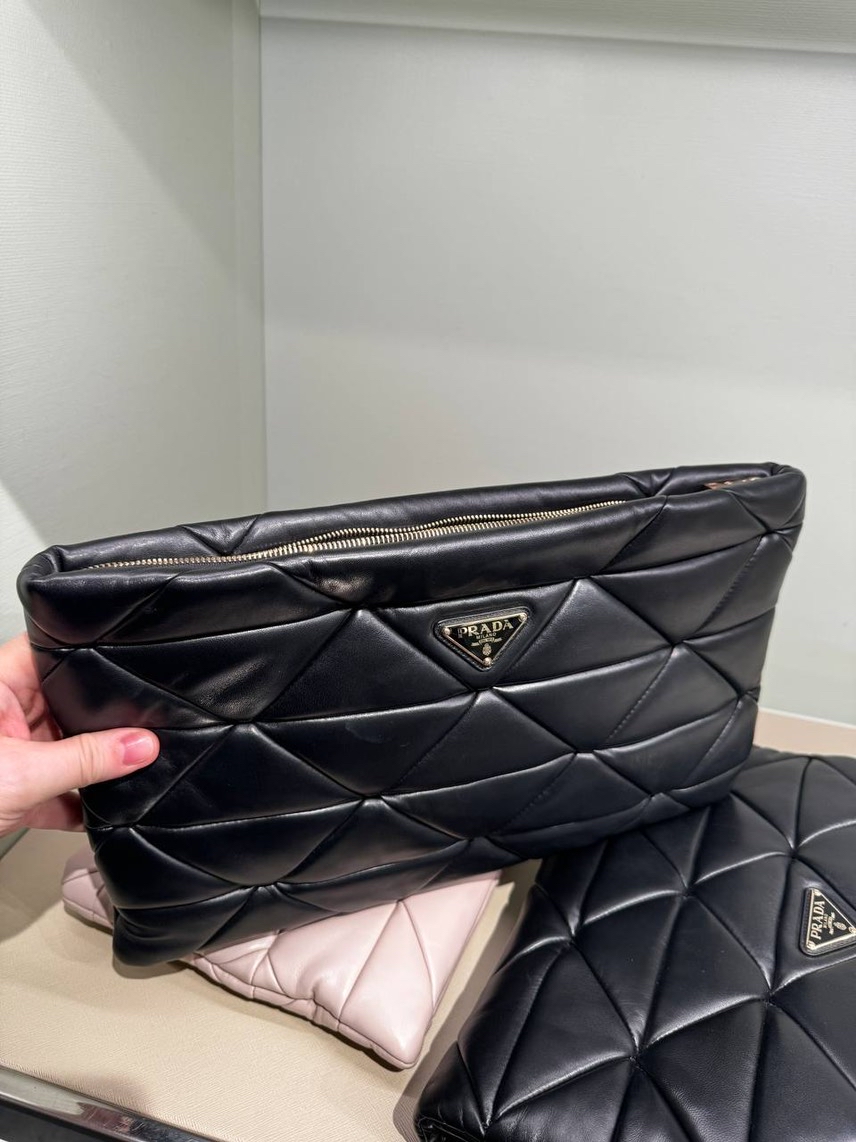 PRADA Clutch bags front view - Women's luxury Bags