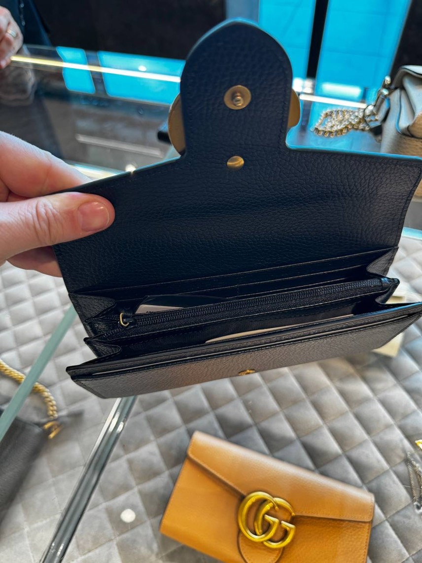 GUCCI Wallets and small leather goods side view - Women's luxury Accessories