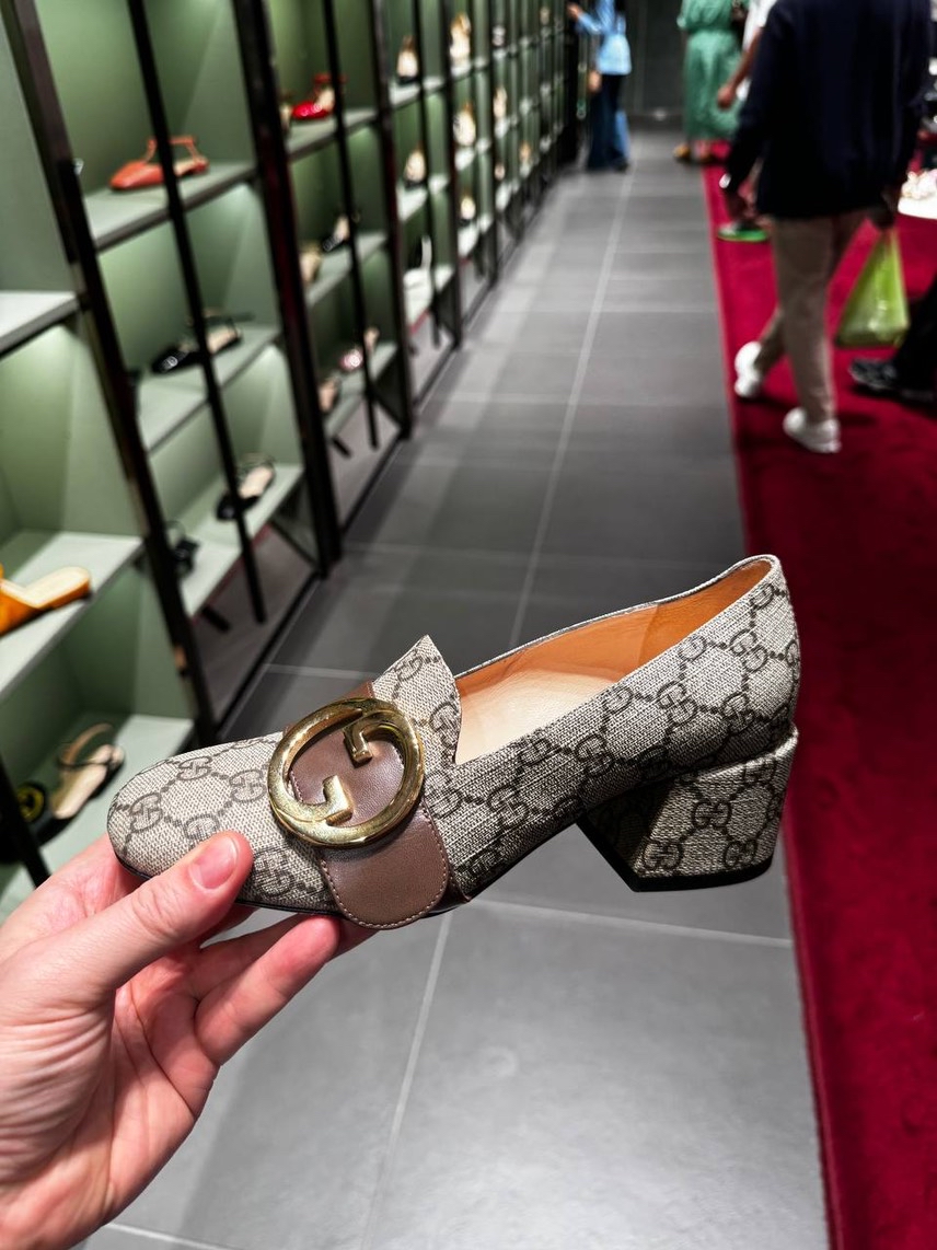 GUCCI Loafers side view - Women's luxury Shoes