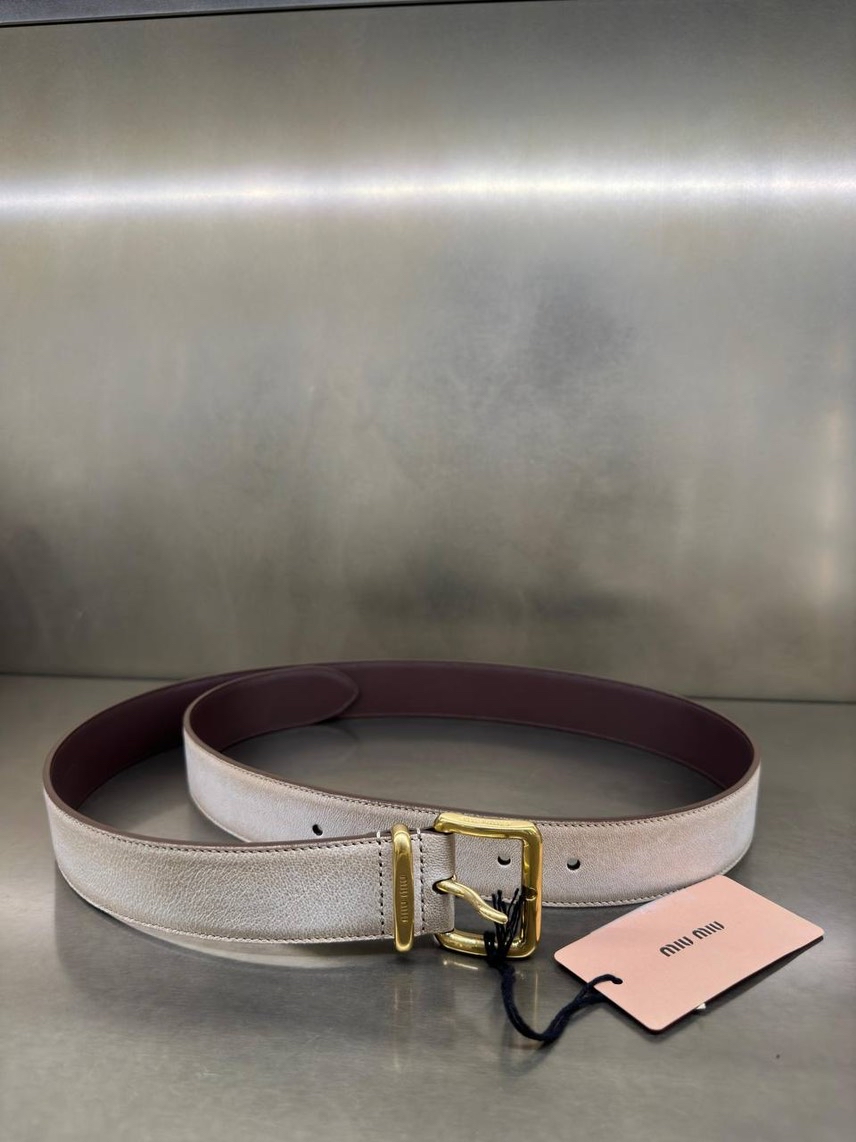 MIU MIU Belts front view - Women's luxury Accessories