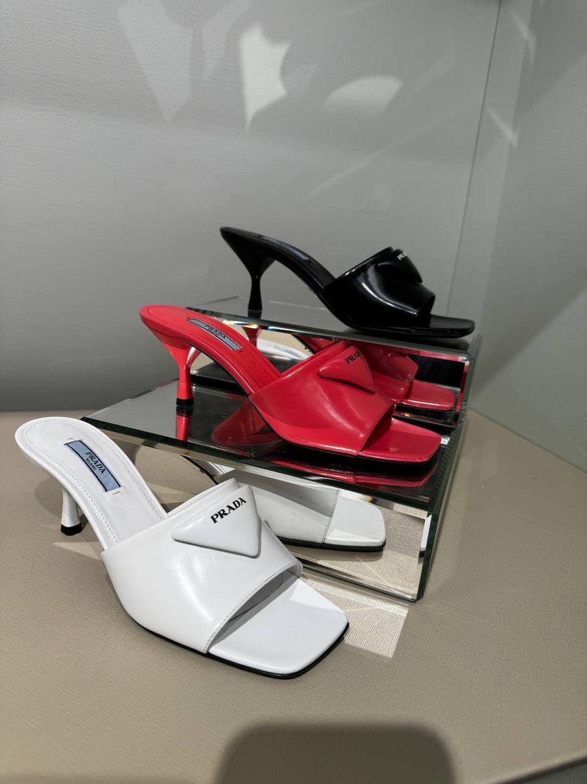 PRADA Sandals front view - Women's luxury Shoes