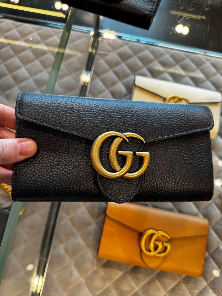 GUCCI Wallets and small leather goods front view - Women's luxury Accessories